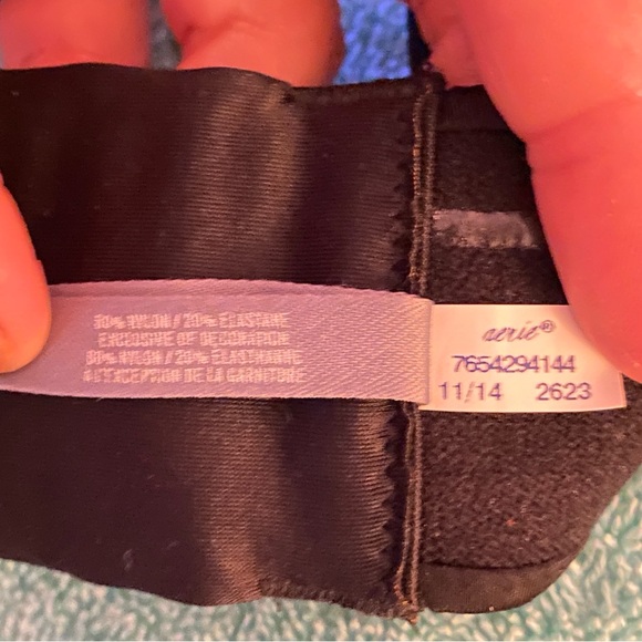 Aerie black straplesss bra, size 36C. - Picture 7 of 7